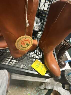 Double-H Western Cowboy Boots Size 8.5B